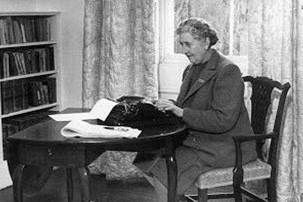 5. Agatha Christie at work.jpg